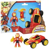 Hasbro G1471 — Машинка Iron Racer с фигуркой Marvel: Железный человек и суперкоманда G1471 — фото 1