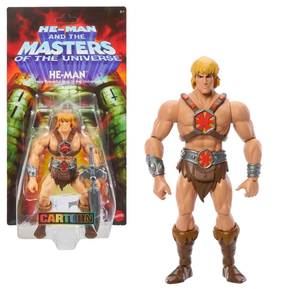 Mattel JHJ91 — Фигурка Хи-Мен 14 см (Cartoon Collection) Властелины вселенной JHJ91