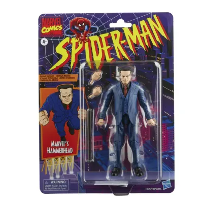 Hasbro F3476 F3695 — Фигурка Хаммерхэд 16 см (Retro) Marvel Legends F3695