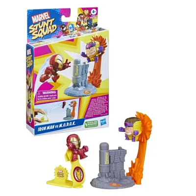 Hasbro F6895 F7065 — Набор фигурок Железный человек против M.O.D.O.K. Marvel Stunt Squad F7065