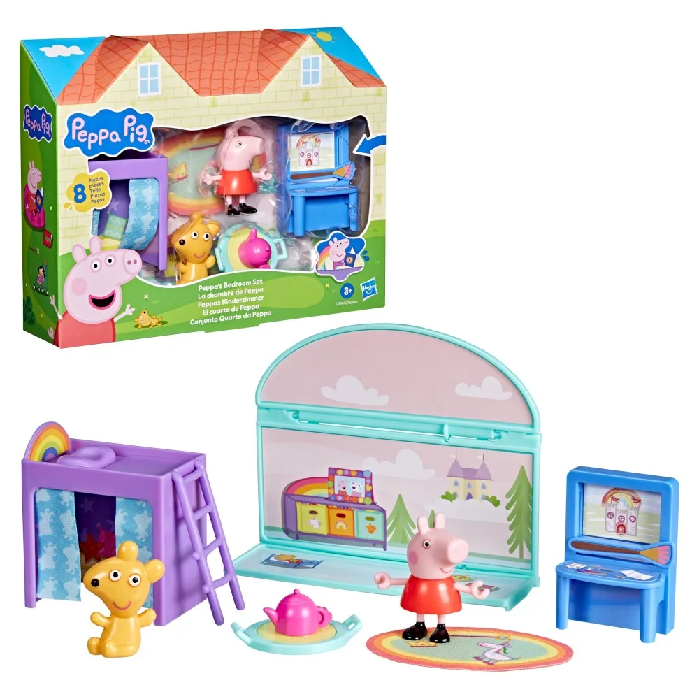 Hasbro G2834 — Игровой набор спальня Пеппы с фигуркой Свинка Пеппа G2834