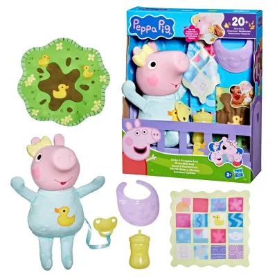Hasbro G1637 — Интерактивная игрушка Иви 28 см со звуком Свинка Пеппа G1637