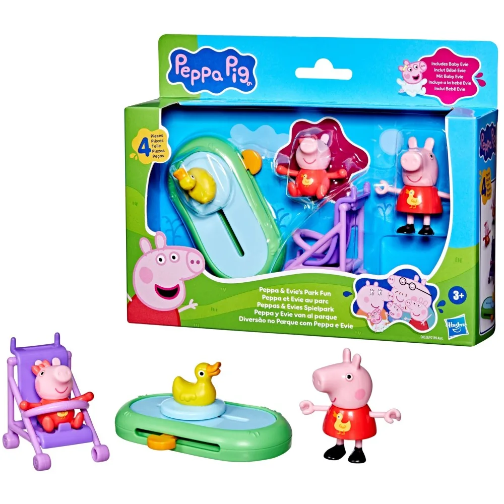 Hasbro G0528 — Игровой набор в парке с 2 фигурками Свинка Пеппа G0528
