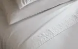 Простыня Zara Home сатин, хлопок 100%, однотонный, 6114/089 — фото 3
