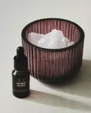 Zara Home Аромадиффузор набор: эфирное масло Arabian Bloom 15 мл, вулканические камни и керамическая чаша, цветочный восточный аромат, Золотой — фото 1