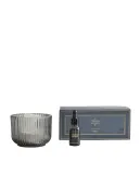 Zara Home Аромадиффузор набор: эфирное масло Luminous Saffron 15 мл, вулканические камни и керамическая чаша, пряный древесный аромат, Горчичный — фото 2
