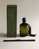 Zara Home Аромадиффузор Nectar Ambr 480 мл, тростниковые палочки микадо, аромат восточный древесный, Коричневый — фото 4