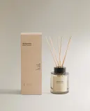 Zara Home Аромадиффузор Absolute Linen 100 мл, тростниковые палочки микадо, аромат парфюмированный, Золотой — фото 5