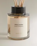 Zara Home Аромадиффузор White Jasmine 100 мл, тростниковые палочки микадо, аромат цветочный, Розовый — фото 4