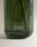 Zara Home Аромадиффузор Sea Salt & Cedar 185 мл, тростниковые палочки микадо, аромат древесный, Коричневый — фото 6