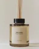 Zara Home Аромадиффузор White Jasmine 200 мл, тростниковые палочки микадо, аромат цветочный, Розовый — фото 1