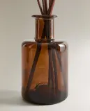 Zara Home Аромадиффузор Golden Cuir 95 мл, тростниковые палочки микадо, аромат восточный древесный, Коричневый — фото 5
