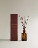 Zara Home Аромадиффузор Incense Leather 95 мл, тростниковые палочки микадо, аромат восточный древесный, Коричневый — фото 4