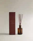 Zara Home Аромадиффузор Leather Amber 95 мл, тростниковые палочки микадо, аромат восточный древесный, Коричневый — фото 5