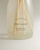Zara Home Аромадиффузор Rose Muguet 100 мл, тростниковые палочки микадо, аромат цветочный, Розовый — фото 5