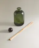 Zara Home Аромадиффузор Sea Salt & Cedar 480 мл, тростниковые палочки микадо, аромат древесный, Коричневый — фото 7
