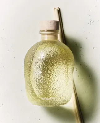 Zara Home Аромадиффузор Vetiver Melon 180 мл, тростниковые палочки микадо, аромат древесный, Коричневый