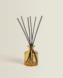 Zara Home Аромадиффузор White Lotus 250 мл, тростниковые палочки микадо, аромат цветочный, Розовый — фото 3