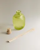 Zara Home Аромадиффузор Lime & Peppermint 435 мл, тростниковые палочки микадо, аромат свежий цитрусовый, Горчичный — фото 4