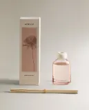 Zara Home Аромадиффузор Musky Lily 120 мл, тростниковые палочки микадо, аромат цветочный древесный, Розовый — фото 4
