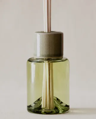 Zara Home Аромадиффузор Musky Petals 190 мл, тростниковые палочки микадо, аромат цветочный древесный, Розовый