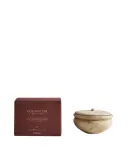 Zara Home Свеча ароматическая Golden Cuir 100 г, растительный воск, аромат восточный древесный, Коричневый — фото 3