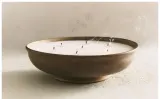 Zara Home Свеча ароматическая Incense Leather 1200 г, растительный воск, аромат восточный древесный, Коричневый — фото 5