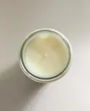 Zara Home Свеча ароматическая Lemon Candied 130 г, растительный воск, аромат свежий цитрусовый, Горчичный — фото 4