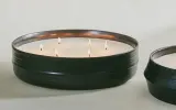 Zara Home Свеча ароматическая Verdant Forest 1350 г, растительный воск, аромат древесный, Коричневый — фото 2