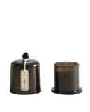 Zara Home Свеча ароматическая Cuir Nuit 140 г, растительный воск, аромат восточный древесный, Коричневый — фото 5