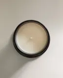 Zara Home Свеча ароматическая Cuir Nuit 140 г, растительный воск, аромат восточный древесный, Коричневый — фото 7