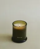Zara Home Свеча ароматическая Basilicum 150 г, растительный воск, аромат свежий цитрусовый, Горчичный — фото 1