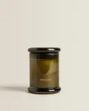 Zara Home Свеча ароматическая Basilicum 150 г, растительный воск, аромат свежий цитрусовый, Горчичный — фото 6