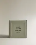 Zara Home Свеча ароматическая Musky Petals 150 г, растительный воск, аромат цветочный древесный, Розовый — фото 6