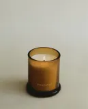 Zara Home Свеча ароматическая Palo Santo 150 г, растительный воск, аромат восточный древесный, Коричневый — фото 1