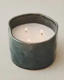 Zara Home Свеча ароматическая Vibrant Rose 150 г, растительный воск, аромат цветочный, Розовый — фото 1
