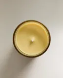 Zara Home Свеча ароматическая Incense & Orange 155 г, растительный воск, аромат восточный древесный, Коричневый — фото 4
