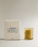 Zara Home Свеча ароматическая Incense & Orange 155 г, растительный воск, аромат восточный древесный, Коричневый — фото 5