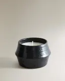 Zara Home Свеча ароматическая Amber Vanilla 170 г, растительный воск, аромат восточный древесный, Коричневый — фото 7