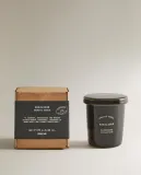 Zara Home Свеча ароматическая Basilicum 170 г, растительный воск, аромат свежий цитрусовый, Горчичный — фото 5