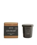 Zara Home Свеча ароматическая Basilicum 170 г, растительный воск, аромат свежий цитрусовый, Горчичный — фото 7
