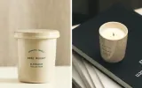 Zara Home Свеча ароматическая Rose Muguet 170 г, растительный воск, аромат цветочный, Розовый — фото 1