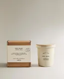 Zara Home Свеча ароматическая Rose Muguet 170 г, растительный воск, аромат цветочный, Розовый — фото 4