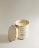 Zara Home Свеча ароматическая Rose Muguet 170 г, растительный воск, аромат цветочный, Розовый — фото 7