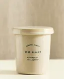 Zara Home Свеча ароматическая Rose Muguet 170 г, растительный воск, аромат цветочный, Розовый — фото 8