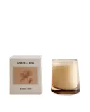 Zara Home Свеча ароматическая Jasmine & Musk 180 г, растительный воск, аромат цветочный древесный, Розовый — фото 5