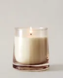 Zara Home Свеча ароматическая Musky Lily 180 г, растительный воск, аромат цветочный древесный, Розовый — фото 2