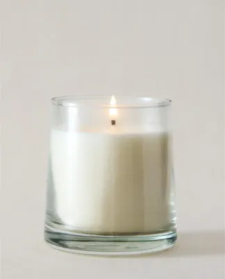 Zara Home Свеча ароматическая Orchid e Lumi re 180 г, растительный воск, аромат цветочный, Розовый