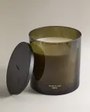 Zara Home Свеча ароматическая Majestic Oud 2000 г, растительный воск, аромат восточный древесный, Коричневый — фото 5