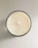 Zara Home Свеча ароматическая Lemon Bergamot 200 г, растительный воск, аромат свежий цитрусовый, Горчичный — фото 6